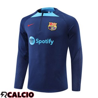 Felpa Allenamento FC Barcellona Blu 2022/2023