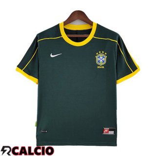 Maglie Calcio Brasile Portiere Retro Verde 1998