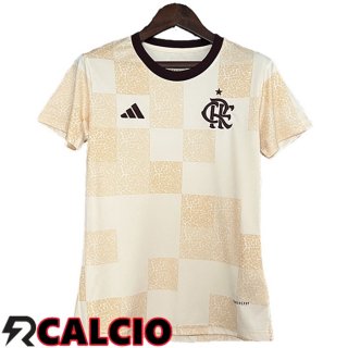 Maglie Calcio Flamengo Donna Edizione Speciale Beige 2024/2025