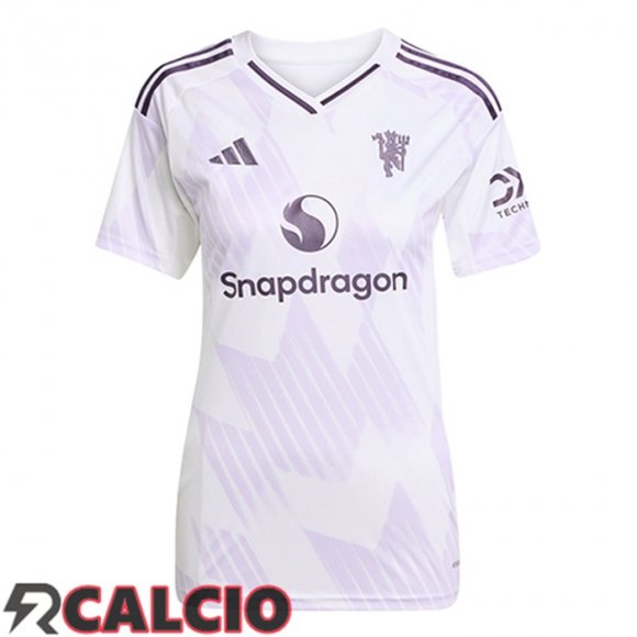 Seconda Maglie Calcio Manchester United Donna 2025/2026