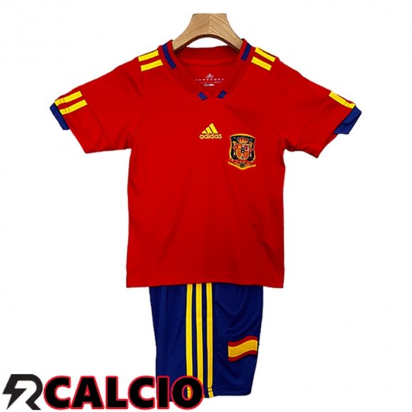 Prima Maglia Spagna Retro Bambino 2010