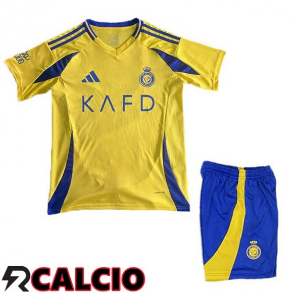 Prima Maglia Al-Nassr FC Bambino Giallo 2024/2025