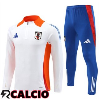 Insieme Tuta Calcio Giappone Bianco 2024/2025