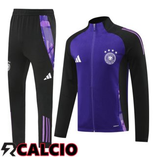 Insieme Tuta Calcio - Giacca Germania Viola 2024/2025