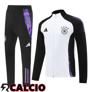 Insieme Tuta Calcio - Giacca Germania Bianco 2024/2025