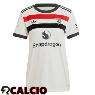 Terza Maglia Manchester United Donna Bianco 2024/2025