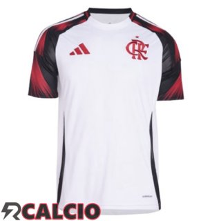 Seconda Maglie Calcio Flamengo Bianco 2025/2026
