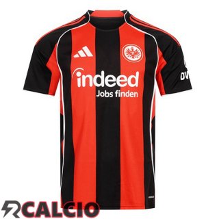 Prima Maglie Calcio Eintracht Frankfurt Bianco Rosso 2025/2026