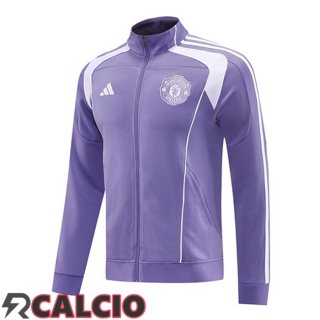 Giacca Calcio Manchester United Viola 2025/2026