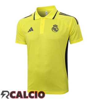 Maglia Polo Real Madrid Giallo 2025/2026