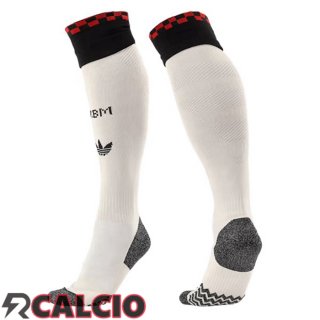 Terza Calzini Calcio Bayern Monaco Bianco 2025/2026