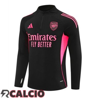 Felpa Allenamento Arsenal Nero 2025/2026