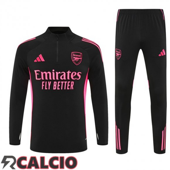 Insieme Tuta Calcio Arsenal Nero 2025/2026