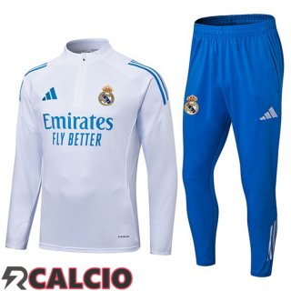 Insieme Tuta Calcio Real Madrid Bianco 2025/2026