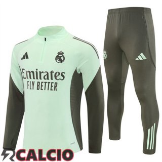 Insieme Tuta Calcio Real Madrid Verde 2025/2026