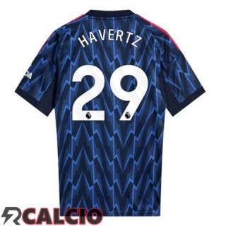 Seconda Maglia Arsenal (HAVERTZ 29) Blu Reale 2025/2026