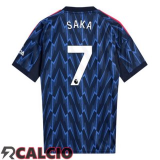 Seconda Maglia Arsenal (SAKA 7) Blu Reale 2025/2026