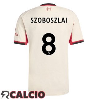 Seconda Maglia FC Liverpool (SZOBOSZLAI 8) Giallo 2025/2026