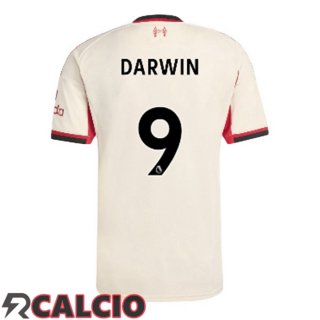 Seconda Maglia FC Liverpool (DARWIN 9) Giallo 2025/2026