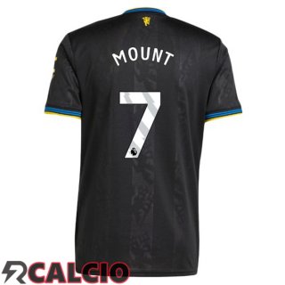 Terza Maglia Manchester United (MOUNT 7) Nero 2025/2026