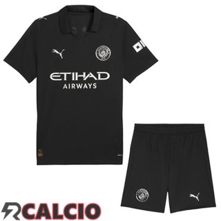 Seconda Maglie Calcio Manchester City Bambino 2025/2026