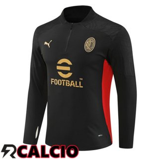 Felpa Allenamento AC Milan Nero 2024/2025