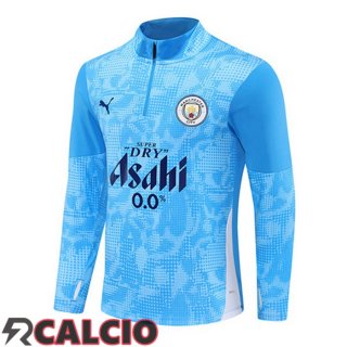 Felpa Allenamento Manchester City Blu 2025/2026