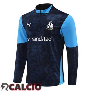 Felpa Allenamento Marsiglia OM Blu Reale 2025/2026