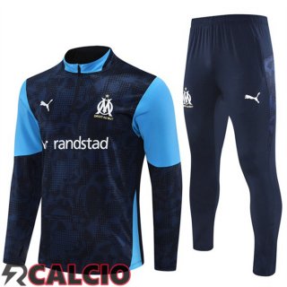 Insieme Tuta Calcio Marsiglia OM Blu Reale 2025/2026