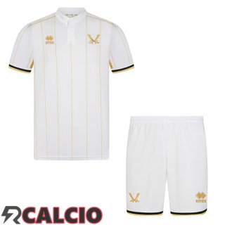 Seconda Maglie Calcio Sheffield United Bambino Bianco 2025/2026