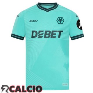 Seconda Maglie Calcio Wolves Verde 2025/2026