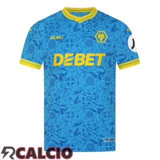 Terza Maglie Calcio Wolves Blu 2025/2026