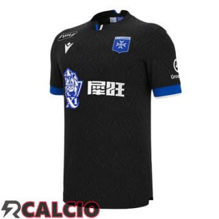 Seconda Maglie Calcio AJ Auxerre Nero 2025/2026