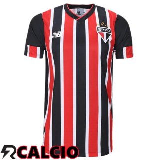 Seconda Maglia Sao Paulo FC Nero Rosso 2024/2025