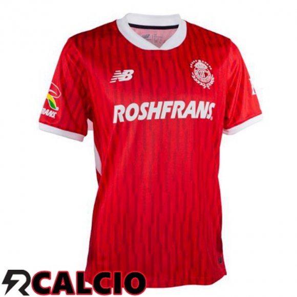 Prima Maglia Sportivo Toluca Rosso 2024/2025