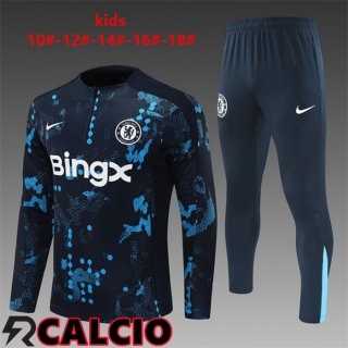 Insieme Tuta Calcio FC Chelsea Bambino Blu Reale 2024/2025