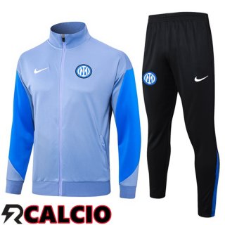 Insieme Tuta Calcio - Giacca Inter Milan Grigio 2024/2025