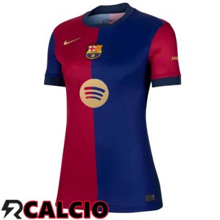 Prima Maglia FC Barcellona Donna Blu Rosso 2024/2025