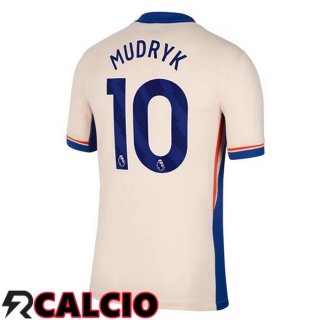Seconda Maglia FC Chelsea (Mudryk 10) Giallo 2024/2025