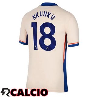 Seconda Maglia FC Chelsea (Nkunku 18) Giallo 2024/2025