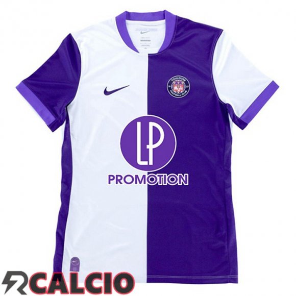 Prima Maglie Calcio Toulouse Viola Bianco 2025/2026