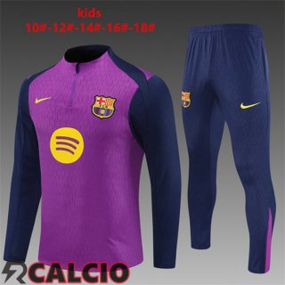 Insieme Tuta Calcio FC Barcellona Bambino Viola 2025/2026
