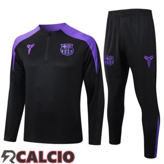 Insieme Tuta Calcio FC Barcellona Nero Viola 2025/2026