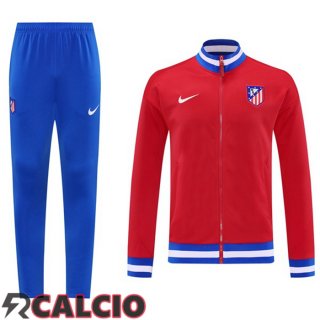Insieme Tuta Calcio - Giacca Atletico Madrid Rosso 2025/2026
