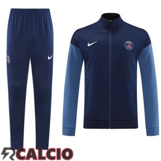Insieme Tuta Calcio - Giacca Paris PSG Blu Reale 2025/2026