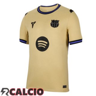 Seconda Maglie Calcio FC Barcellona Giallo 2025/2026