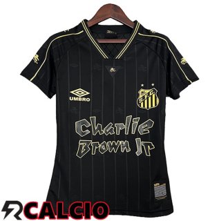 Maglie Calcio Santos FC Donna Edizione Speciale Nero 2024/2025