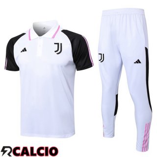 Maglia Polo Juventus + Pantaloni Bianco 2023/2024