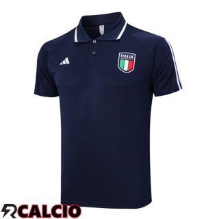 Maglia Polo Italia Blu Reale 2023/2024