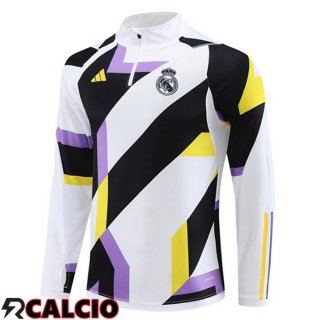 Felpa Allenamento Real Madrid Bianco 2023/2024
